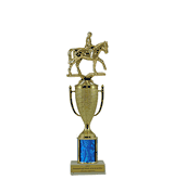 Single Column Cup Trophy - Equestrian