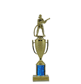 Single Column Cup Trophy - Fireman