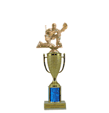 Single Column Cup Trophy - Goalie