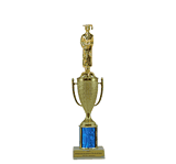 Single Column Cup Trophy - Graduate