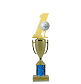 Single Column Cup Trophy - Hole-in-One