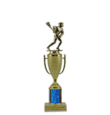 Single Column Cup Trophy - Lacrosse