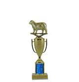 Single Column Cup Trophy - Sheep