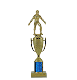 Single Column Cup Trophy - Wrestling