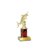 Single Column Elite Series Trophy - Marlin Fish