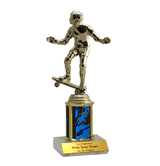 Single Column Elite Series Trophy - Skateboarding