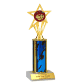 Single Column Insert Trophy - Art