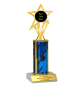 Single Column Insert Trophy - Blank