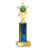 Single Column Insert Trophy - Family Reunion