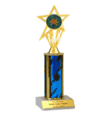 Single Column Insert Trophy - Honorable Mention