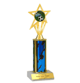 Single Column Insert Trophy - Soccer