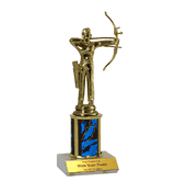 Single Column Trophy - Archery