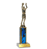 Single Column Trophy - Basketball