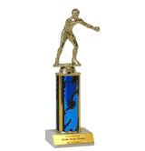 Single Column Trophy - Boxing