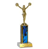 Single Column Trophy - Cheerleading