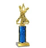 Single Column Trophy - Couples Dancing