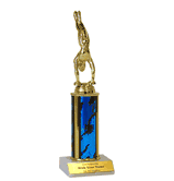 Single Column Trophy - Gymnastics