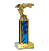 Single Column Trophy - Pinewood Derby