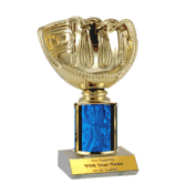 Single Column Trophy - Softball Glove