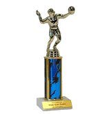 Single Column Trophy - Volleyball