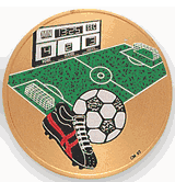 Soccer (Color) Litho Medal Insert