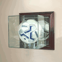 Soccer Display Case (Glass, Wall-Mounted)