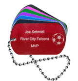 Soccer Dog Tag