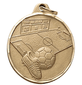 Soccer Medal (1 1/4")