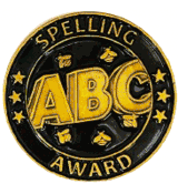 Spelling Lapel Pin