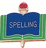 Spelling Lapel Pins