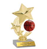 Spinner Participation Trophies - Basketball