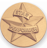 Star Performer (507574) Litho Medal Insert