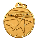 Star Performer Medals (1 1/4")