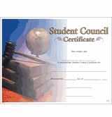 Student Council Certificates