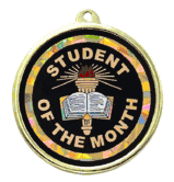 Student of the Month Medals