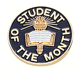 Student Of The Month Pin