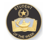 Student Of The Week Pin