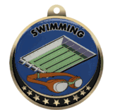 Swimming Insert Medal