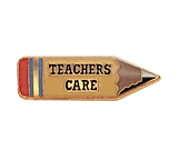 Teachers Care Lapel Pin (BR Series)