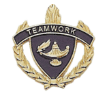 Teamwork Lapel & Letter Pins