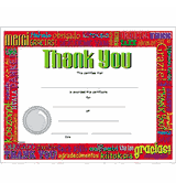 Thank You Certificates