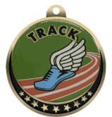 Track Insert Medal