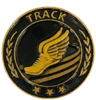 Track Lapel Pin