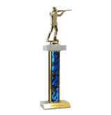 Trap & Skeet Shooting Deluxe Platform Trophies (2 sizes)