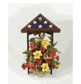 Tri-Column Flag Display Stand