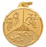 Triathlon 1 1/4" E-Series Medals