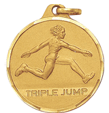 Triple Jump Medals, Girls (1 1/4")