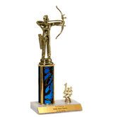 Trophies With Place Trim (1st, 2nd, or 3rd) - Archery