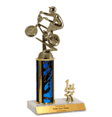 Trophies With Place Trim (1st, 2nd, or 3rd) - BMX