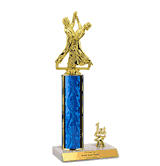 Trophies With Place Trim (1st, 2nd, or 3rd) - Dance (Couples)